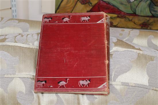 Kipling, Just So Stories, 1902, red pictorial cloth, a collection of childrens books and sundry volumes,